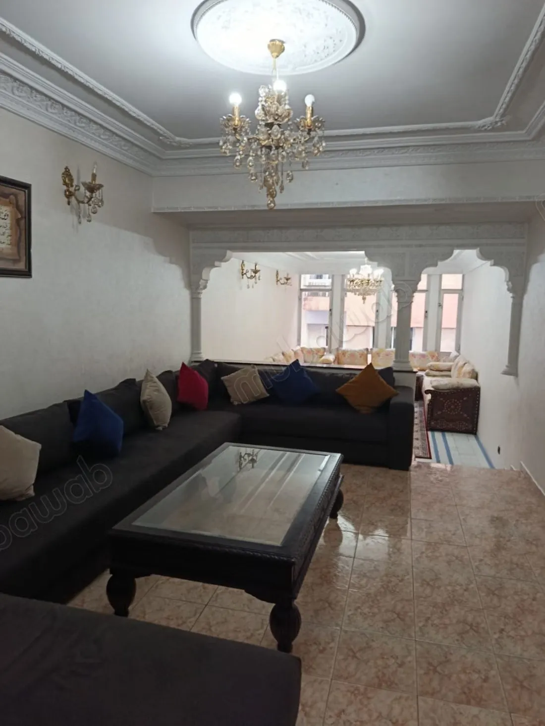 Vend appartement à Anfa. 3 chambres. Meublé - الدار البيضاء (2)