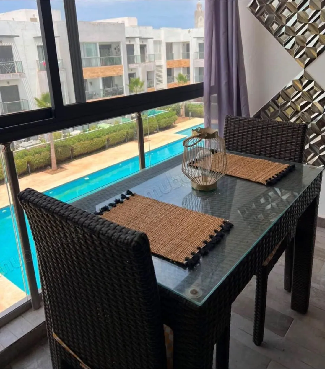À vendre appartement meublé à dar bouazza - دار بوعزة
