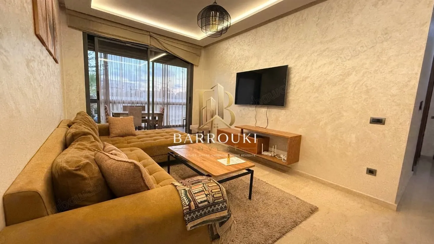 Appartement meublé 92 m² en front de mer à vendre à Dar Boua... - دار بوعزة (3)