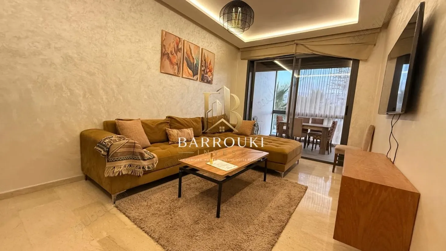 Appartement meublé 92 m² en front de mer à vendre à Dar Boua... - دار بوعزة (2)