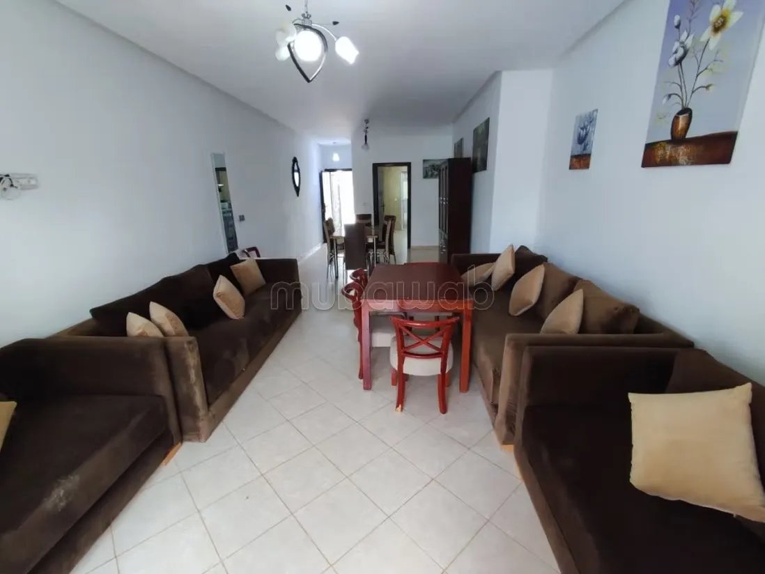 Un grand appartement à vendre avec jardin - السعيدية