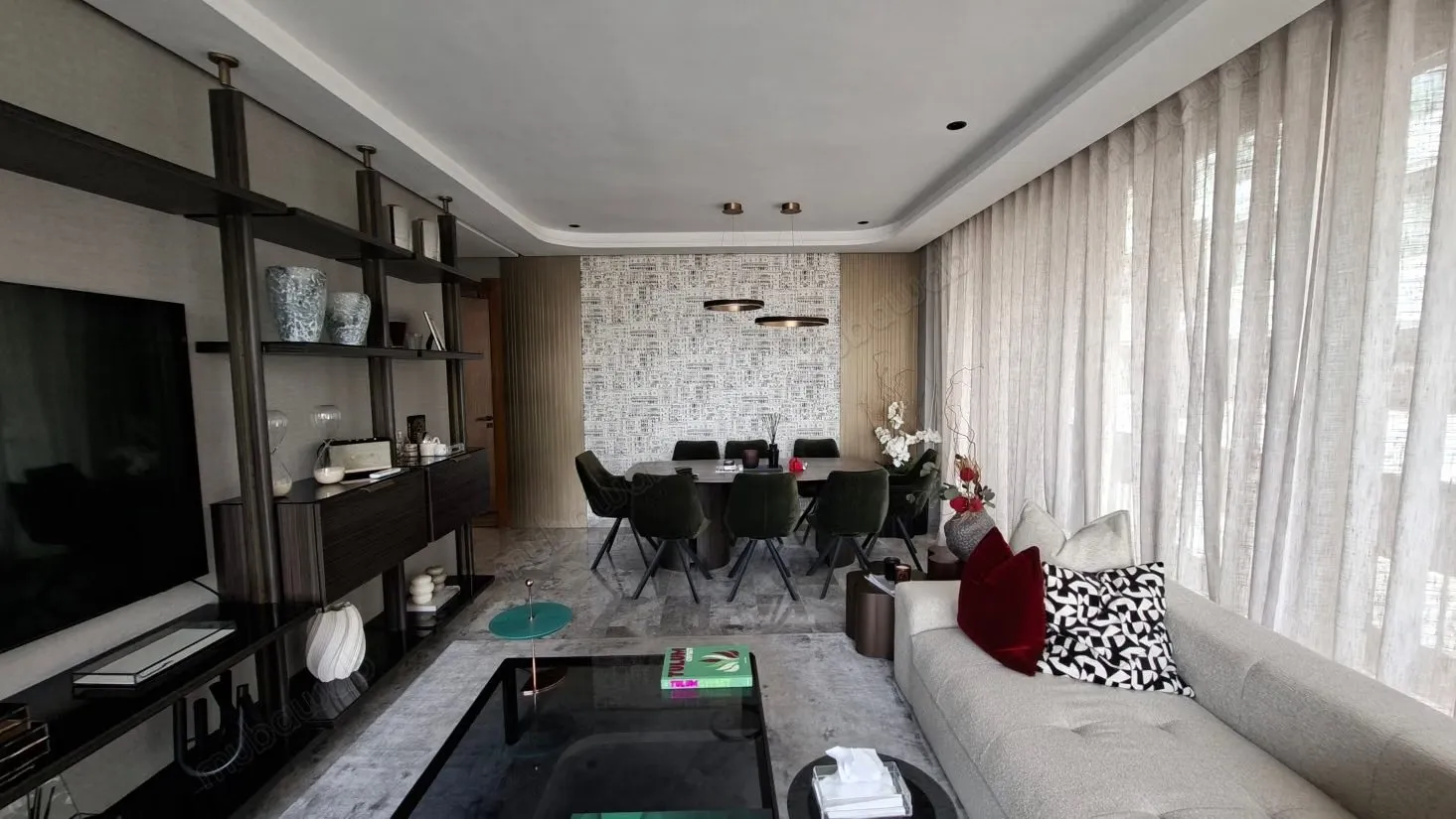 Apt 168 m² 3 chambres 2 sdb angle Ouest - الدار البيضاء (3)