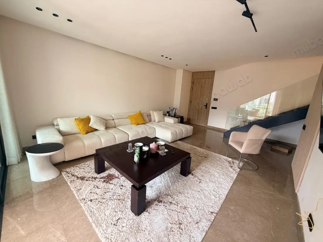 Duplex meublé –Haut Standing L’Orangeraie Souissi - الرباط