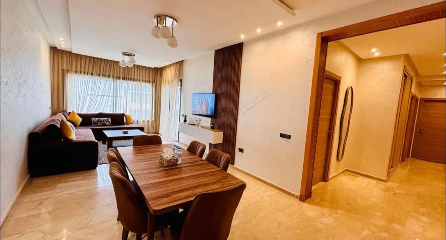Appartement 100 m² meublé à louer - دار بوعزة