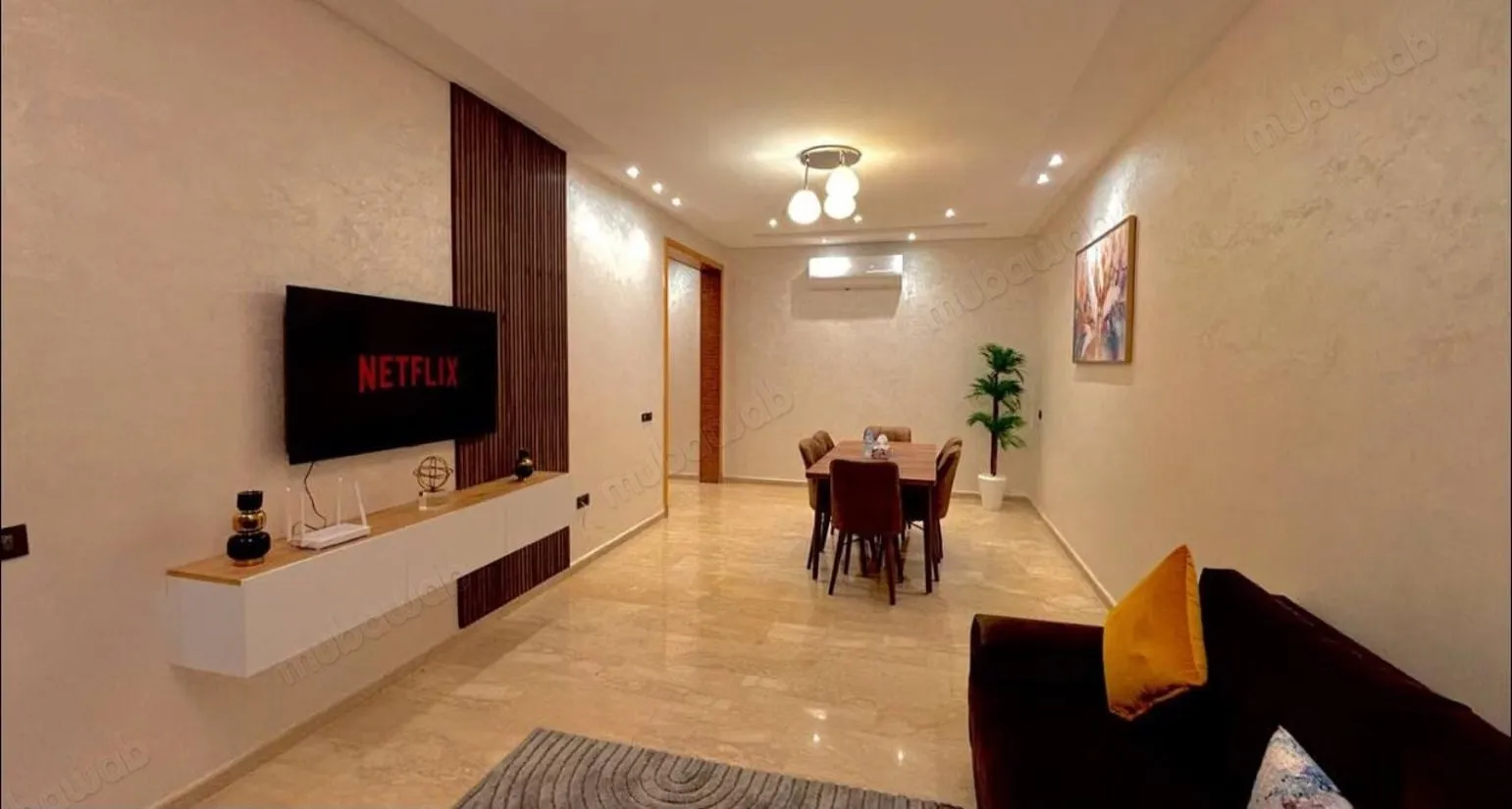 Appartement 100 m² meublé à louer - دار بوعزة (2)