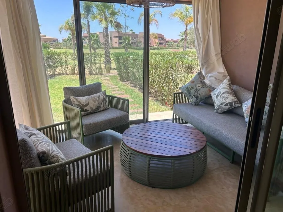 Très beau rez de jardin meublé 2 chambres - مراكش