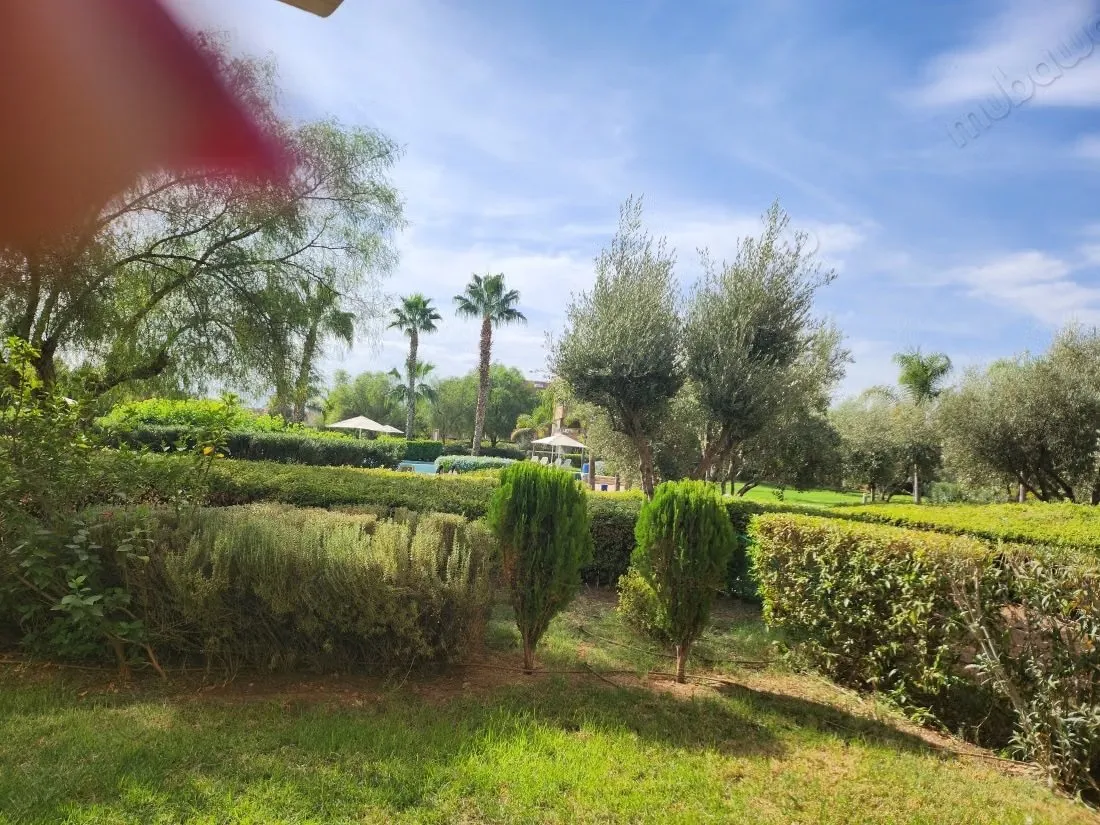 Un tres beau rez de jardin vide prestigia golf city - مراكش