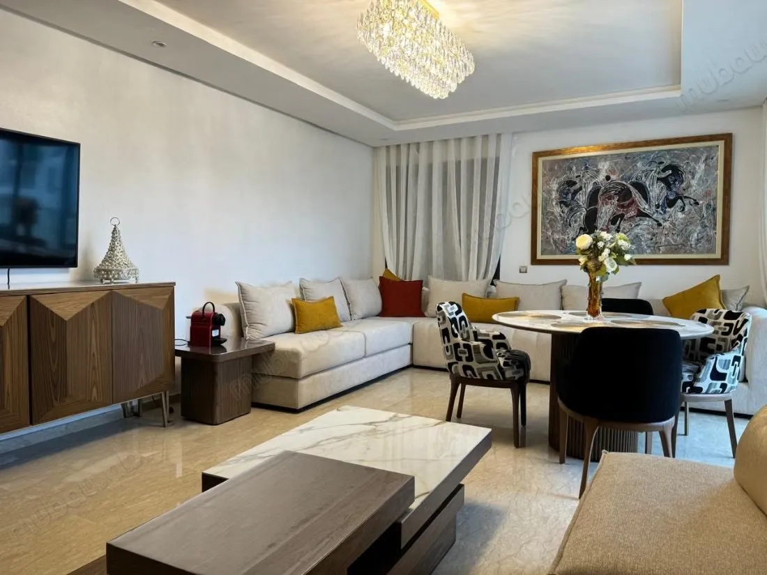Appartement meublé neuf à agdal rabat - الرباط