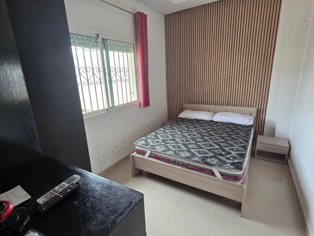 Studio meublé avec terrasse sur agdal 
rabat - الرباط