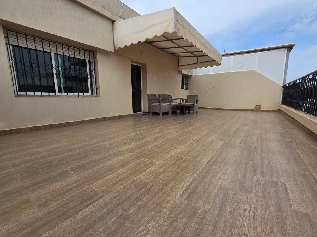 Studio meublé avec terrasse sur agdal 
rabat - الرباط (2)