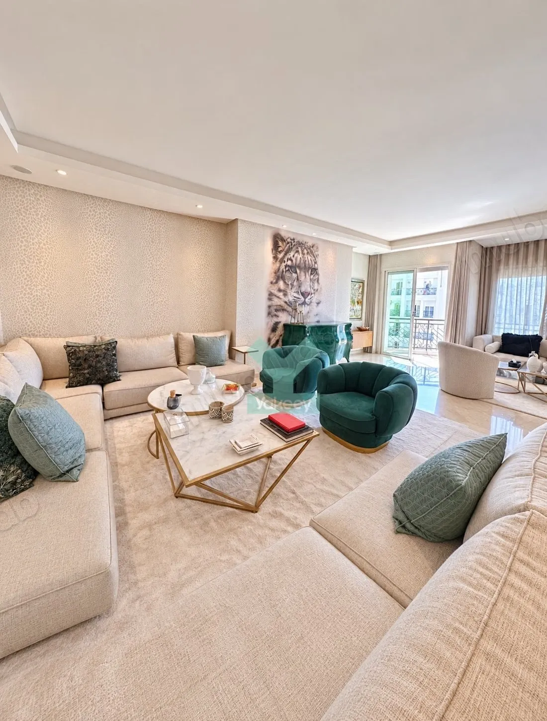 Superbe meublé prestige plein sud - الدار البيضاء