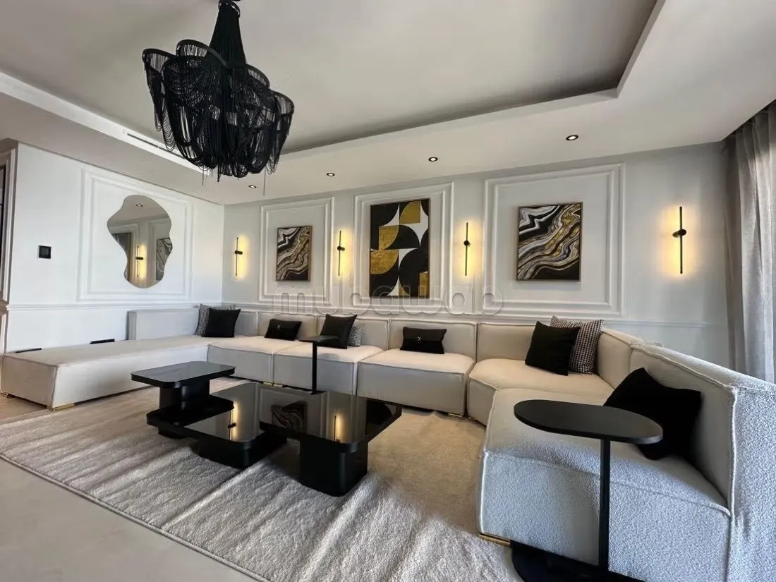Très bel appartement en location à Ain Diab. 3 pièces. Meubl... - الدار البيضاء