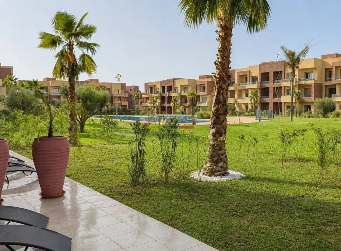Appartement avec terrasse, jardin et piscine - مراكش