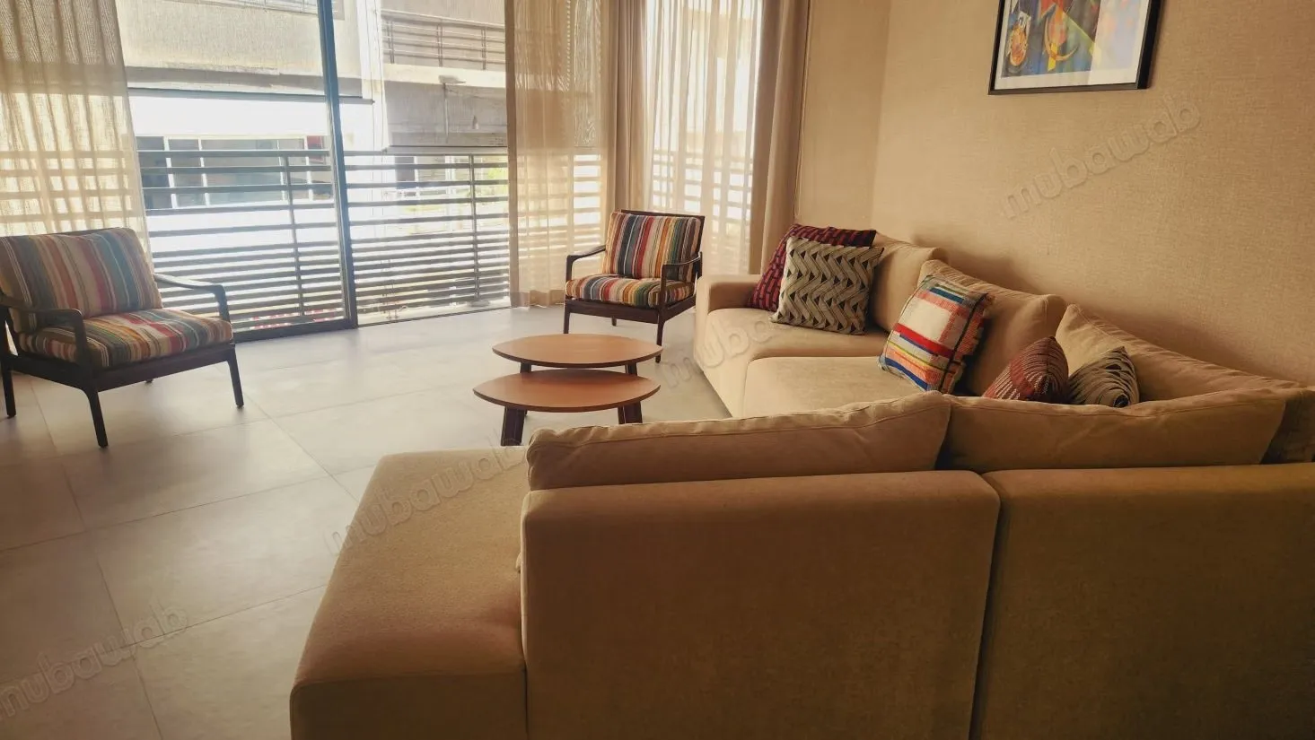 Location Superbe Appartement Premium Meublé à Racine – Casab... - الدار البيضاء (2)