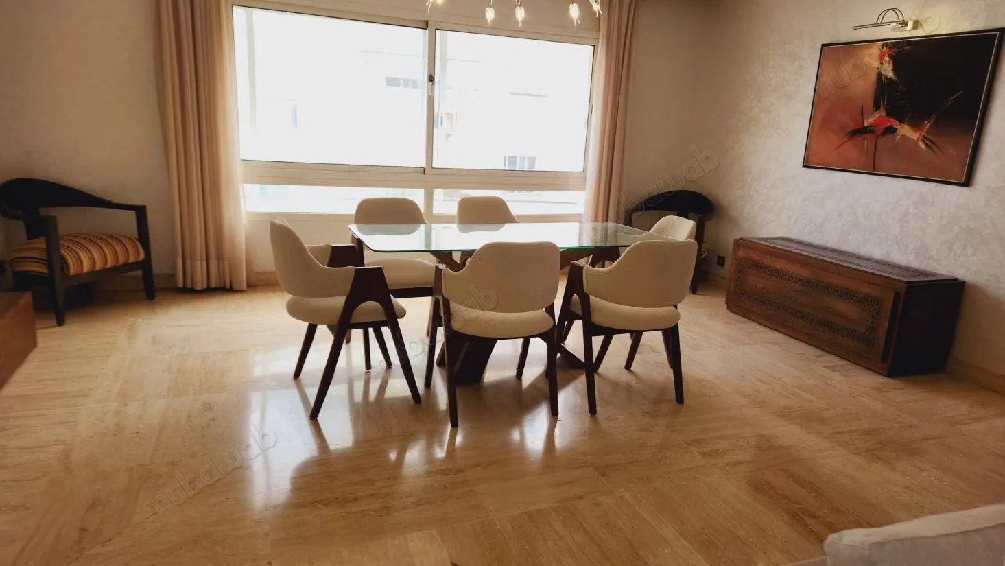 Location Magnifique appartement meublé au 4 ème étage à raci... - الدار البيضاء (3)