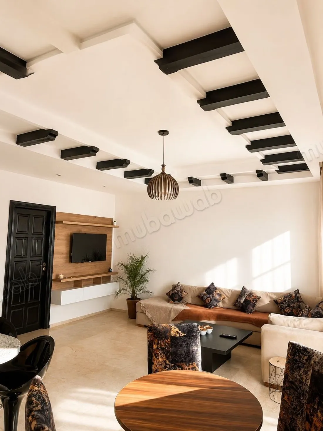 Appartement en location à Dar Bouazza. 2 chambres. Bien meub... - دار بوعزة (2)
