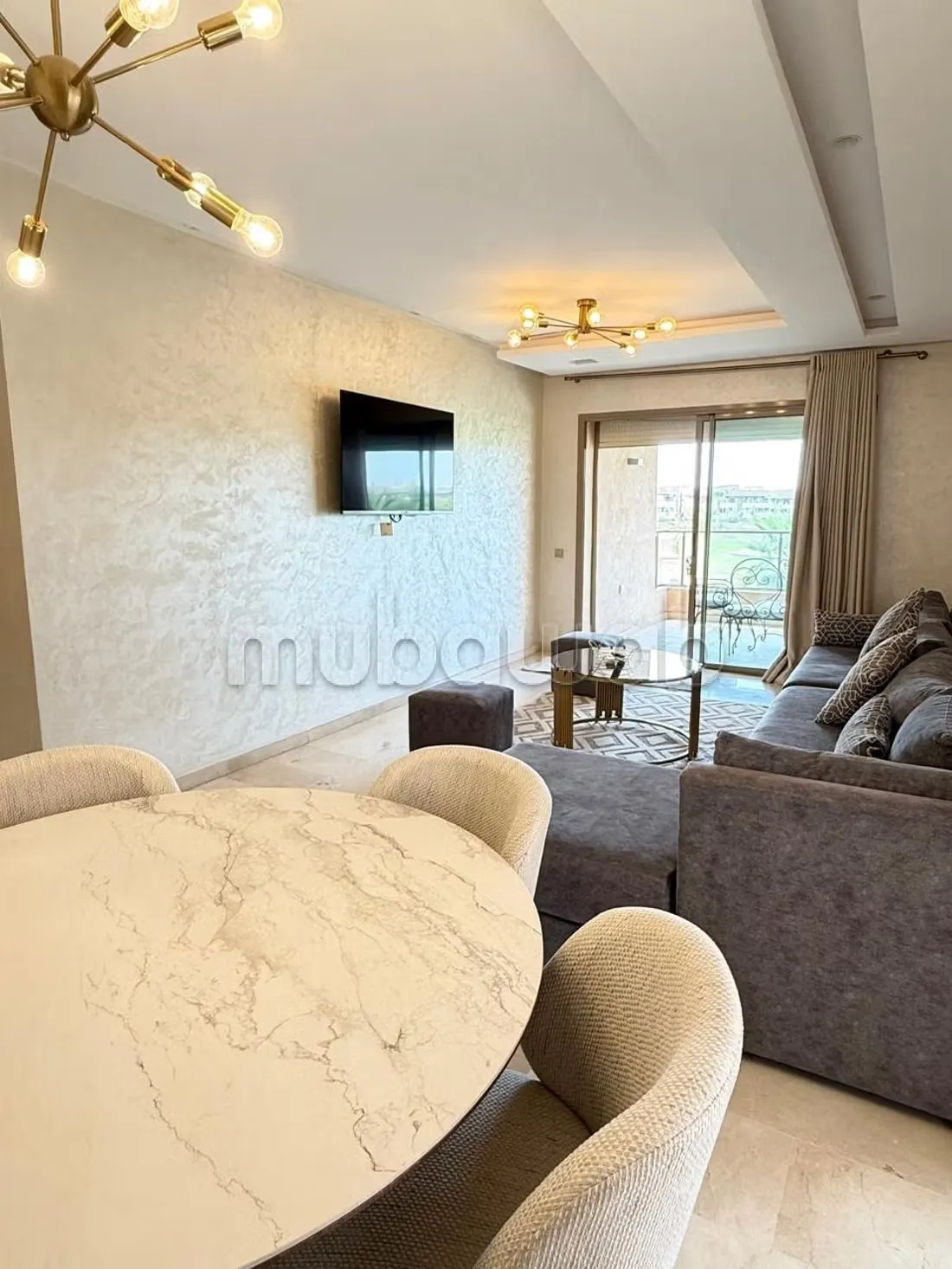 A LOUER Prestigia 3 chambres meublé - مراكش (3)