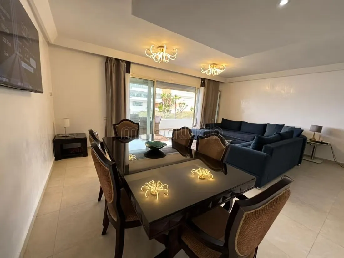 Appartement meublé avec pescine vue sur mer Mnar Tanger - طنجة (3)
