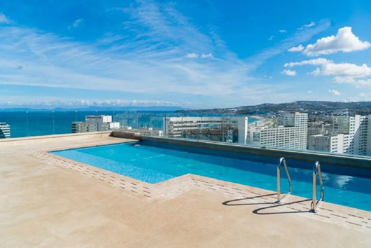 Luxueuse Appartement Avec Piscine City Center - طنجة