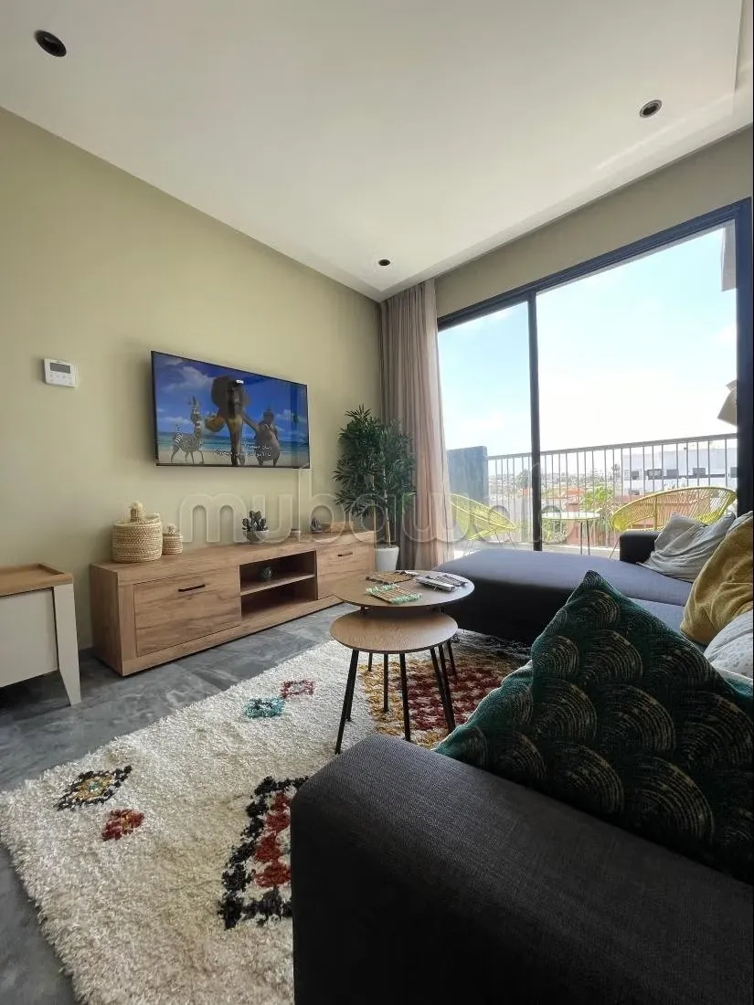 Appartement neuf meublé avec terrasse - الدار البيضاء (3)