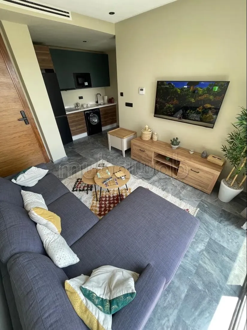 Appartement neuf meublé avec terrasse - الدار البيضاء (2)