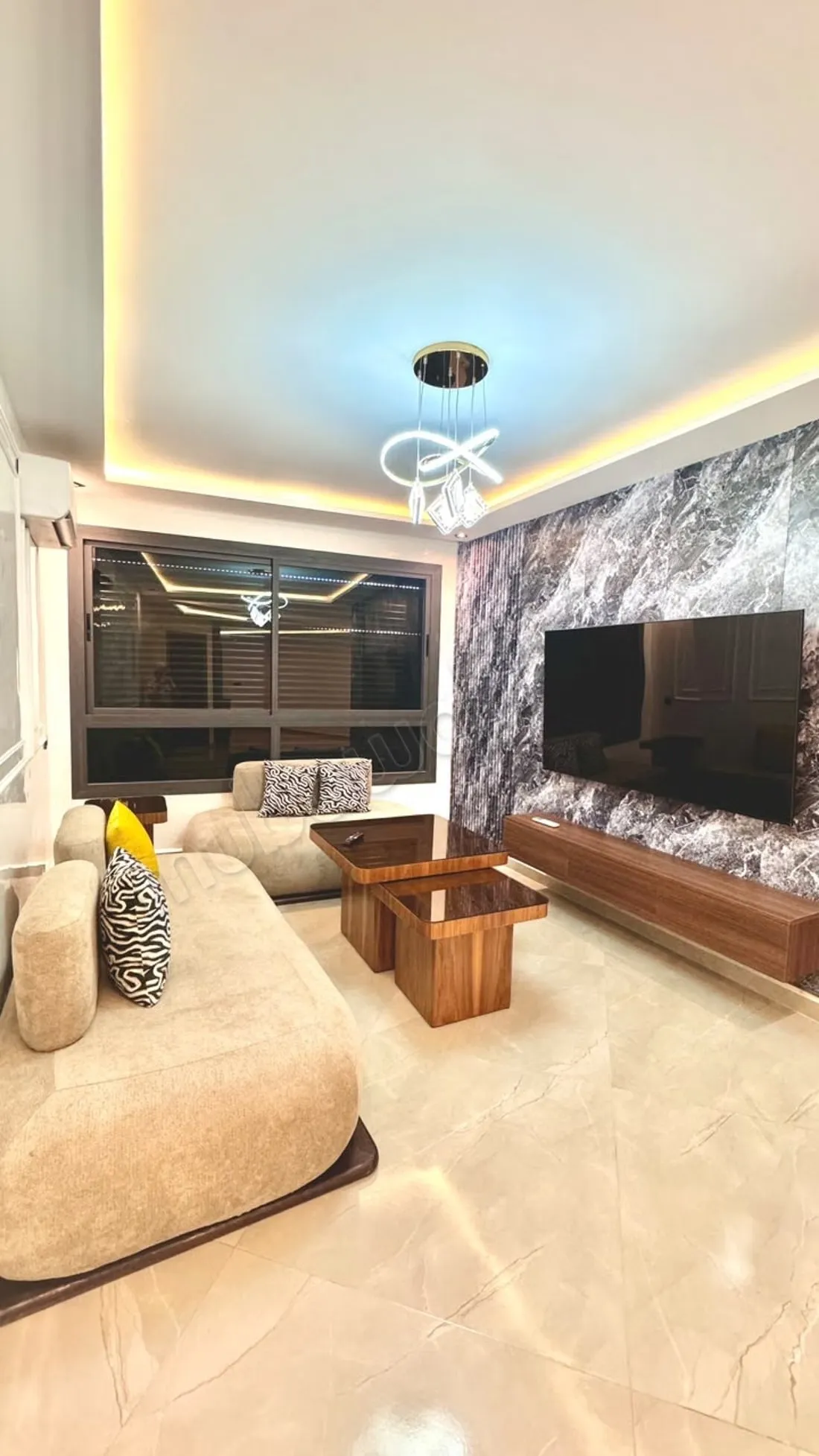 Appartment meublé de standing strategique - طنجة