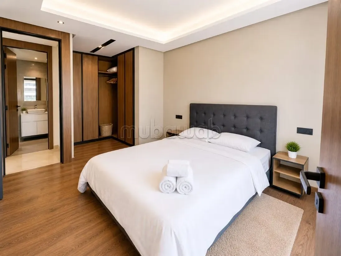 Studio neuf meublé terrasse Piscine CFC premium - الدار البيضاء (2)