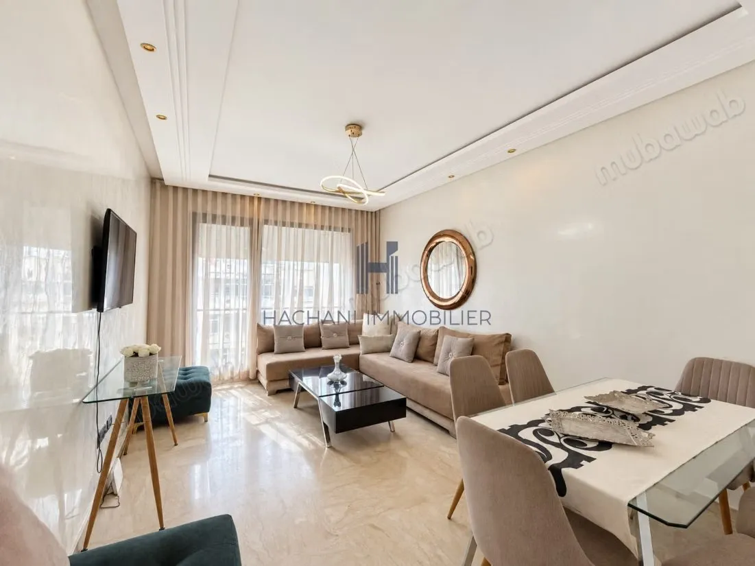 Superbe appartement à louer à Bourgogne Ouest. 
2 belles cha... - الدار البيضاء (2)