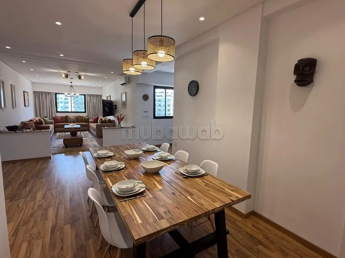 Appartement meublé avec belle Terrasse Vue sur Mer - طنجة (3)