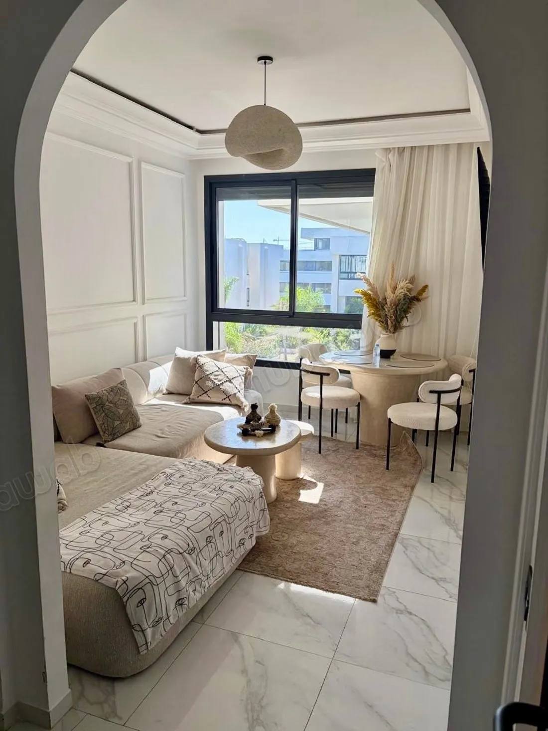 À louer – appartement 3 ch entièrement meublé, domaine d’anf... - الدار البيضاء (2)