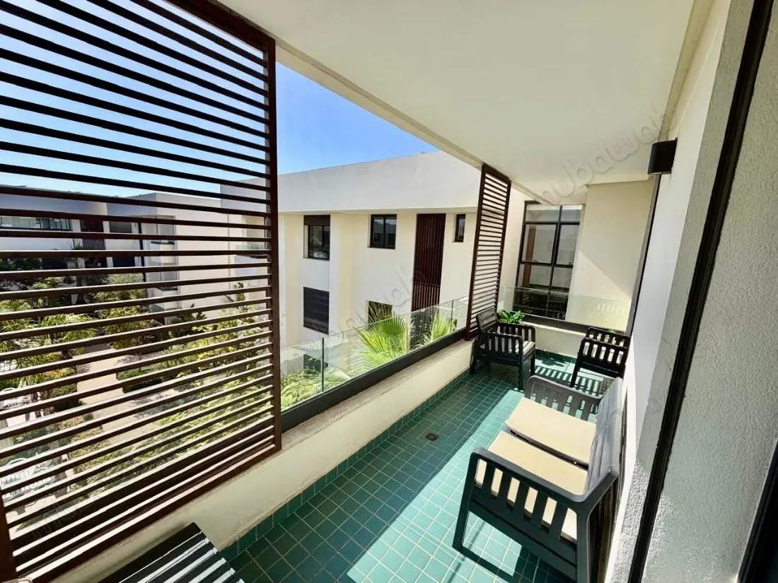 À louer – appartement 3 ch entièrement meublé, domaine d’anf... - الدار البيضاء (3)