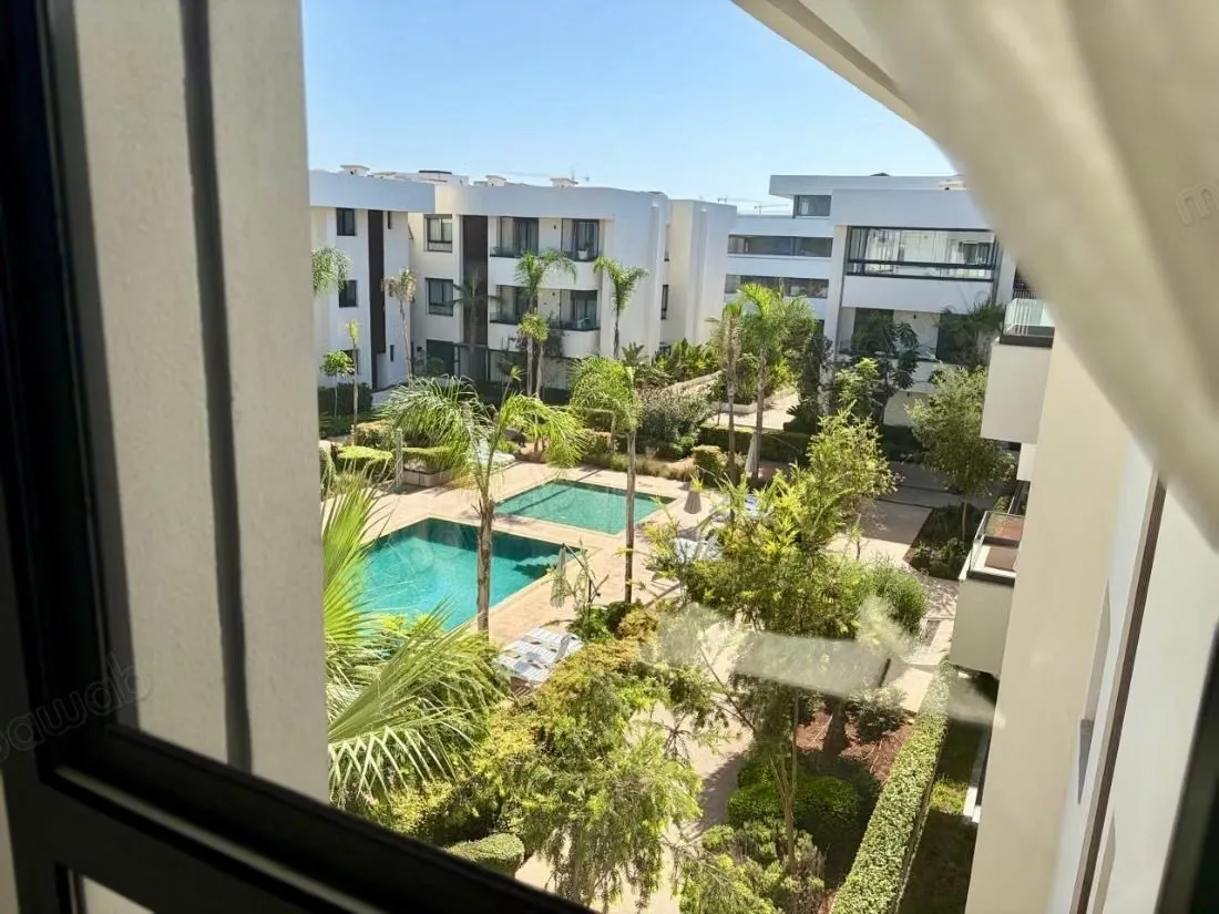 À louer – appartement 3 ch entièrement meublé, domaine d’anf... - الدار البيضاء