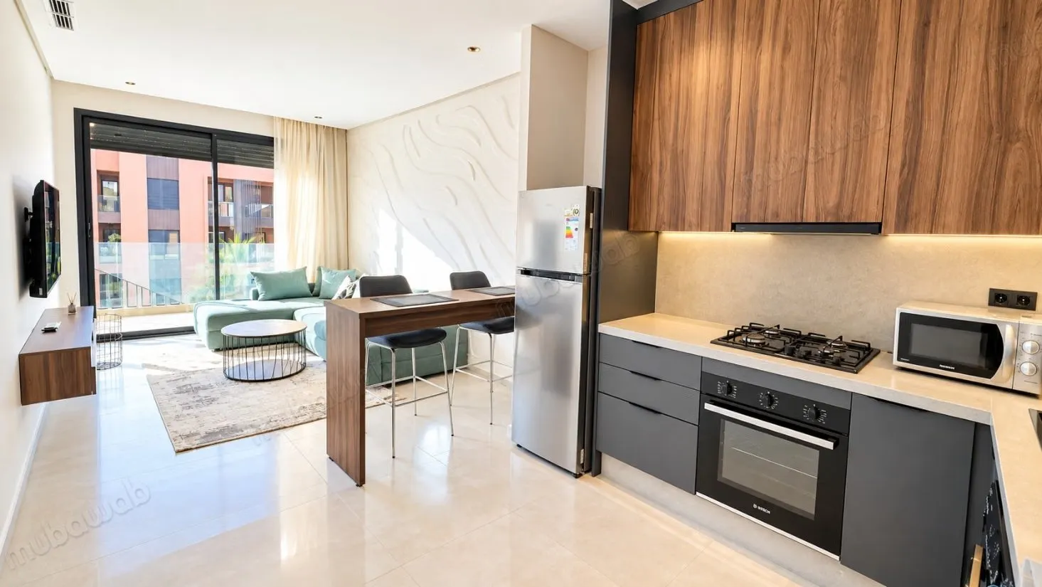 Appartement une chambre neuf en location longue durée meublé... - مراكش (3)