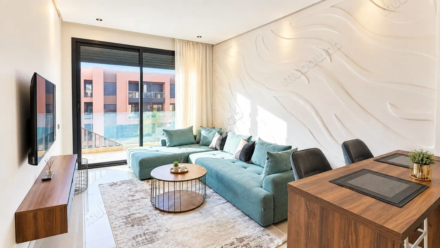 Appartement une chambre neuf en location longue durée meublé... - مراكش (2)
