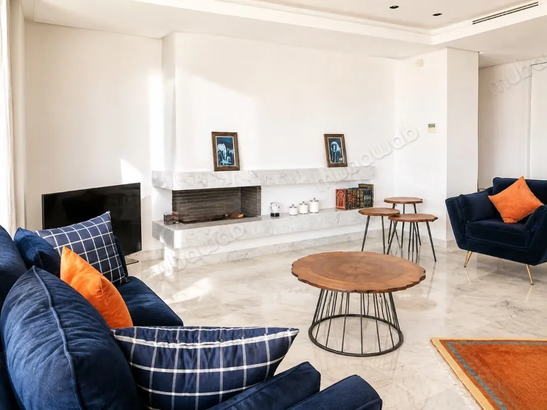 Bel appartement 185 m² – Vue Golf – Bouskoura Ville Verte - بوسكورة (2)
