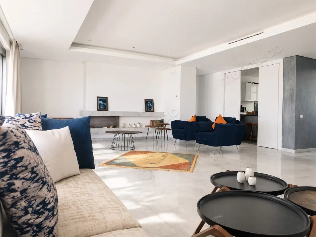 Bel appartement 185 m² – Vue Golf – Bouskoura Ville Verte - بوسكورة