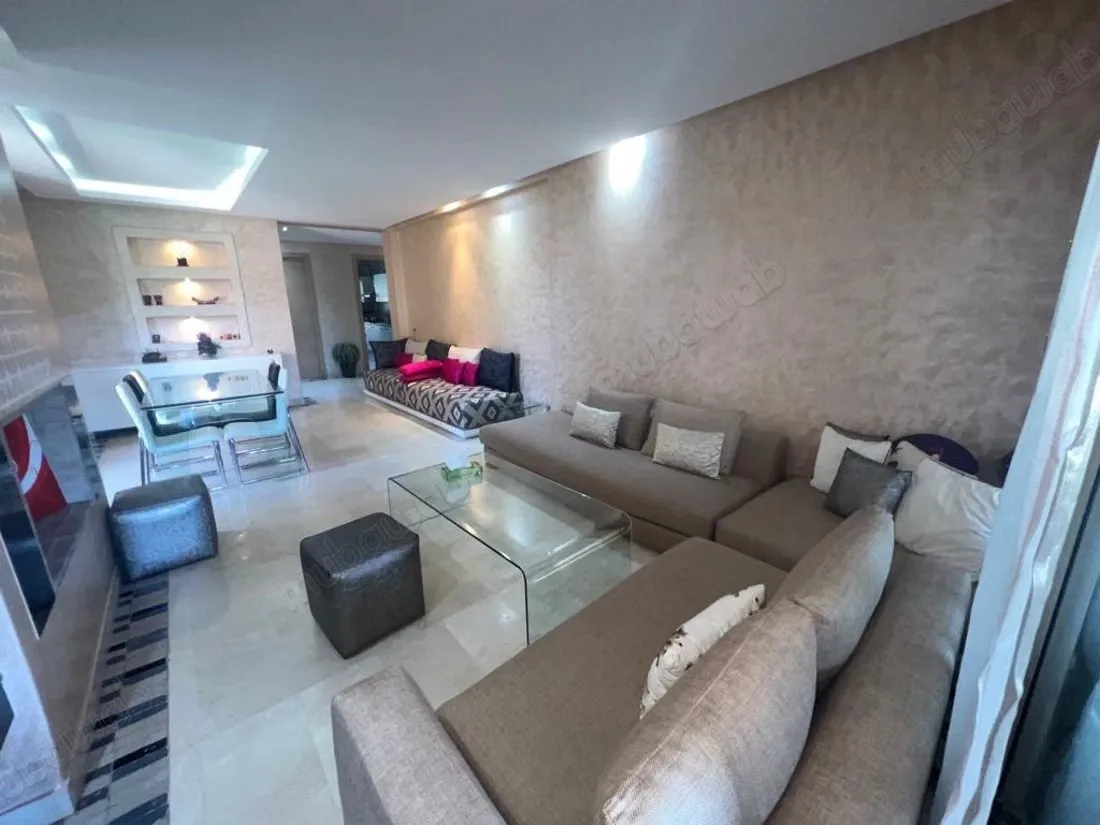 Louez cet appartement à Agdal. Superficie 115 m². Bien meubl... - مراكش (2)
