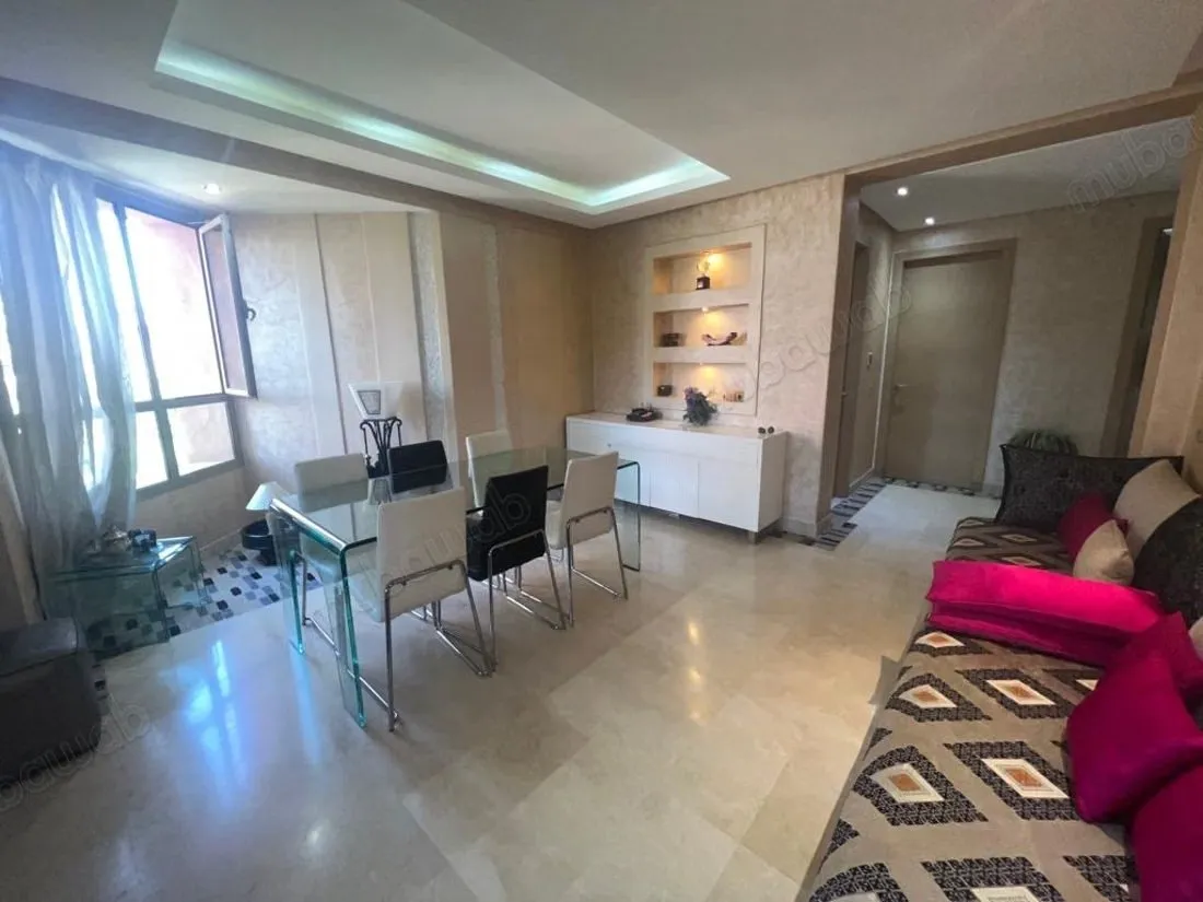 Louez cet appartement à Agdal. Superficie 115 m². Bien meubl... - مراكش (3)