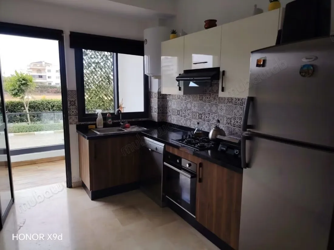 Bel appart meuble mansoria 8300 dh rdc - المنصورية