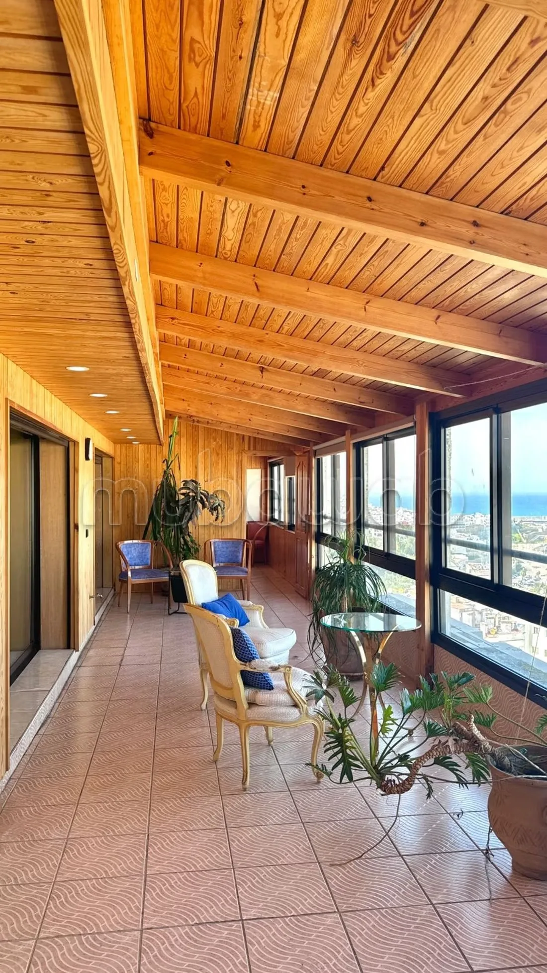Appartement à louer meublé vue panoramique sur mer - طنجة (2)