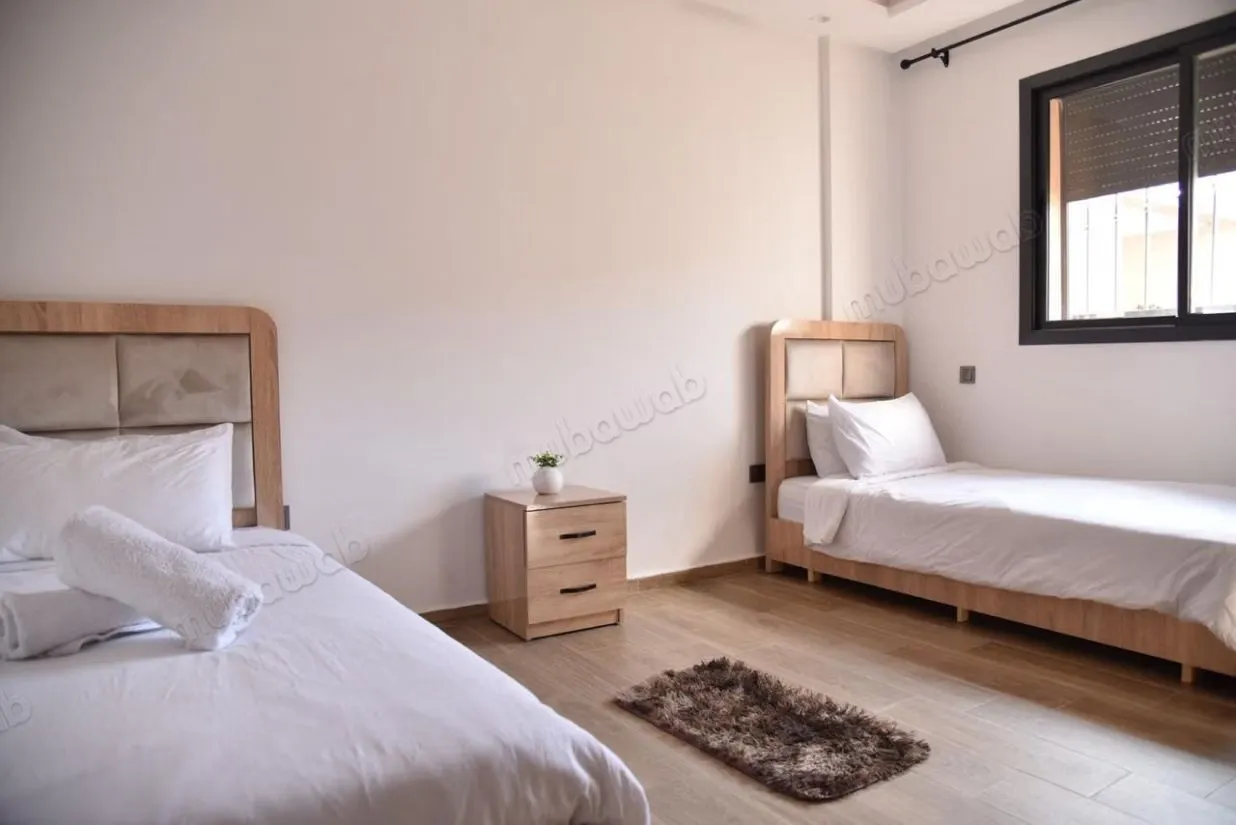 Appartement à louer 3 chambres. Meublé, sous location possib... - مراكش (2)