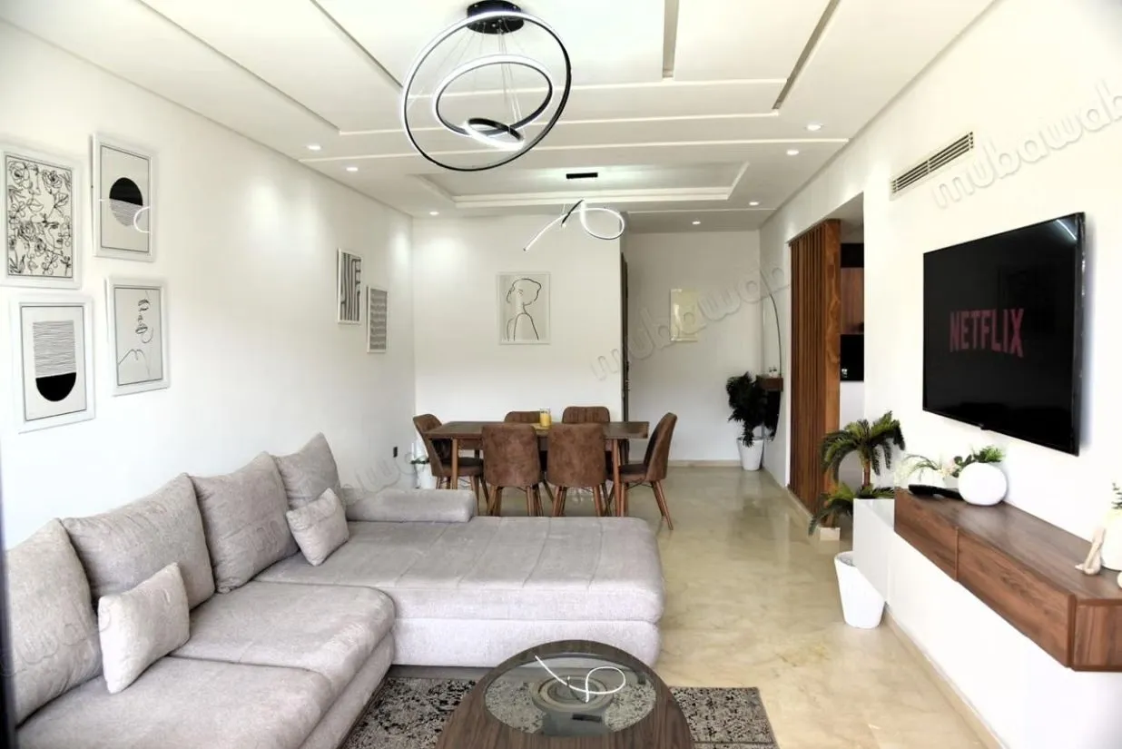 Appartement à louer 3 chambres. Meublé, sous location possib... - مراكش