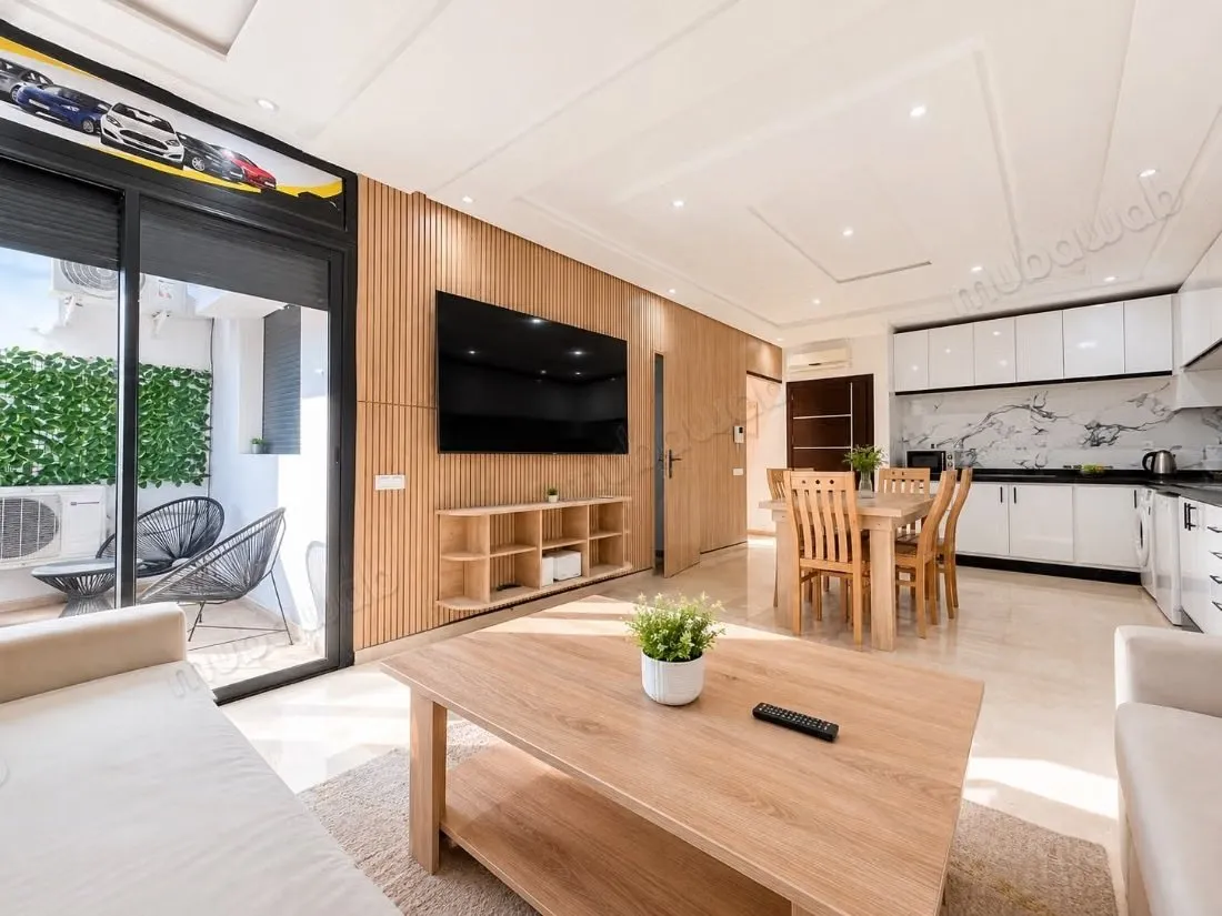 Joli appartement a louer a gueliz longue duree - مراكش