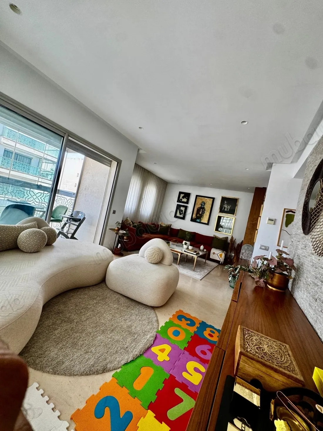 À louer appartement meublé de 3 ch CFC - الدار البيضاء (3)