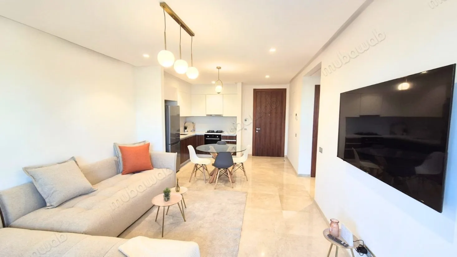 À louer – Superbe appartement meublé à Souissi - الرباط