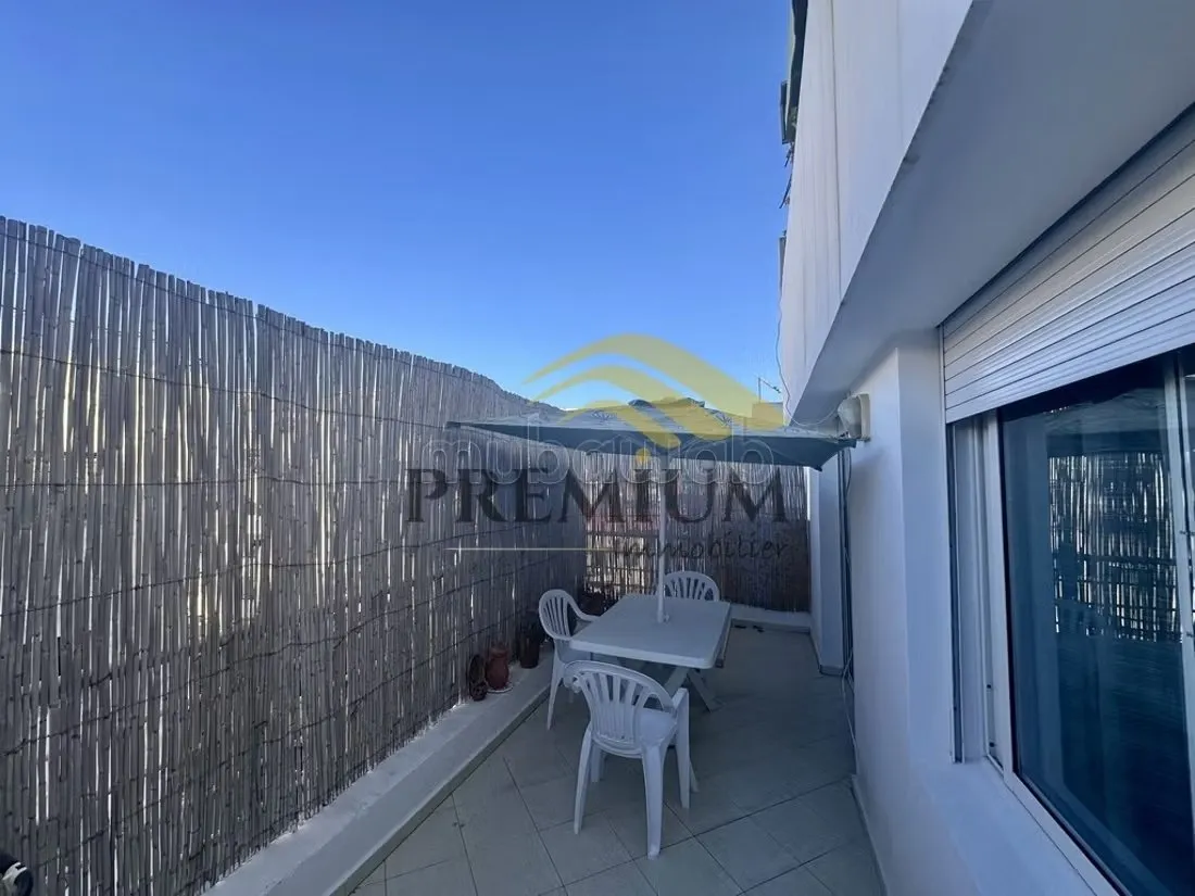 Appartement meuble avec terrasse - الرباط