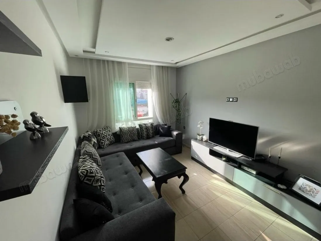 Appartement F2 meublé à louer sur quartier Kébibat - الرباط