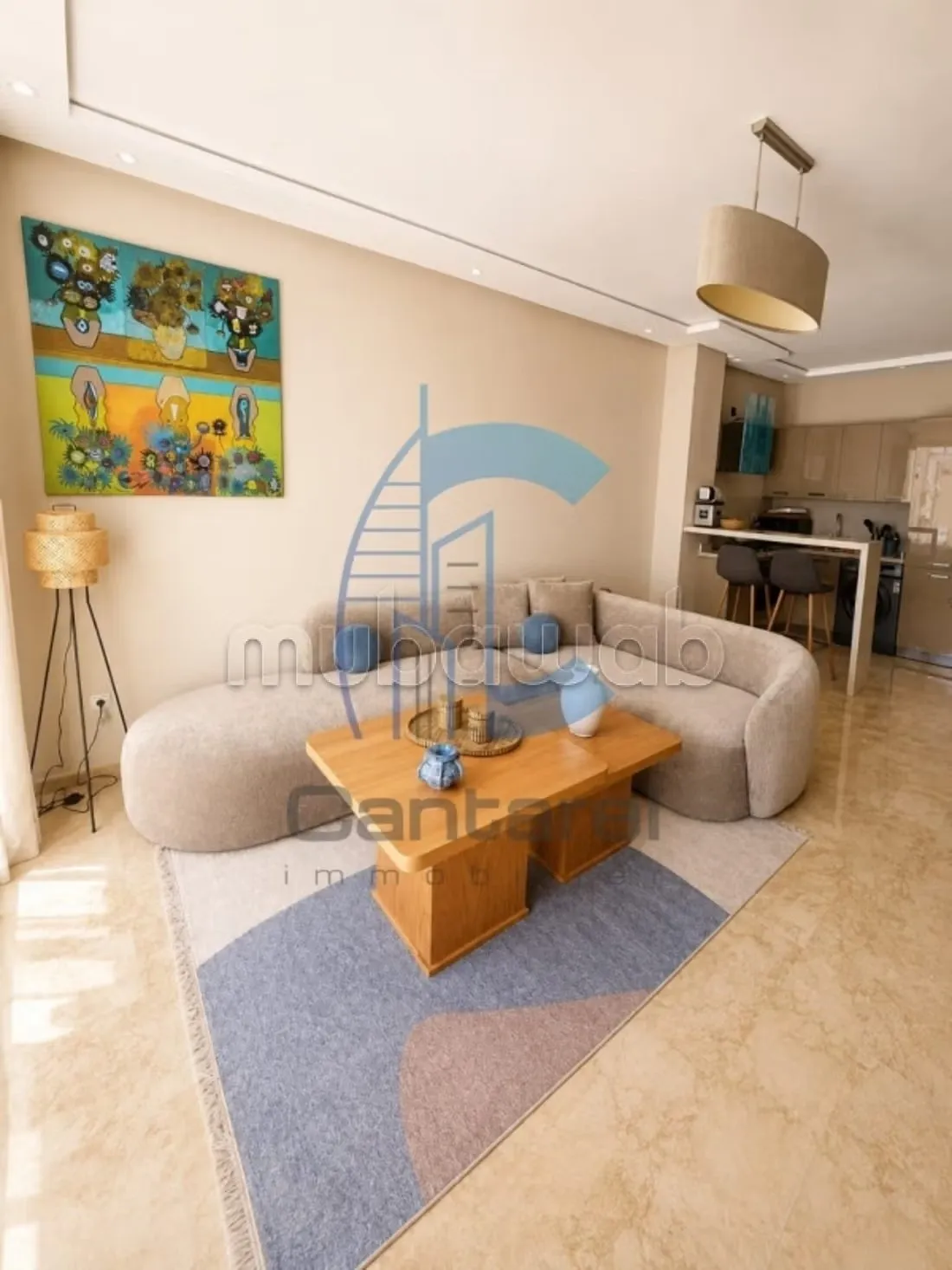 CIL – Magnifique appartement meublé avec terrasse - الدار البيضاء (2)