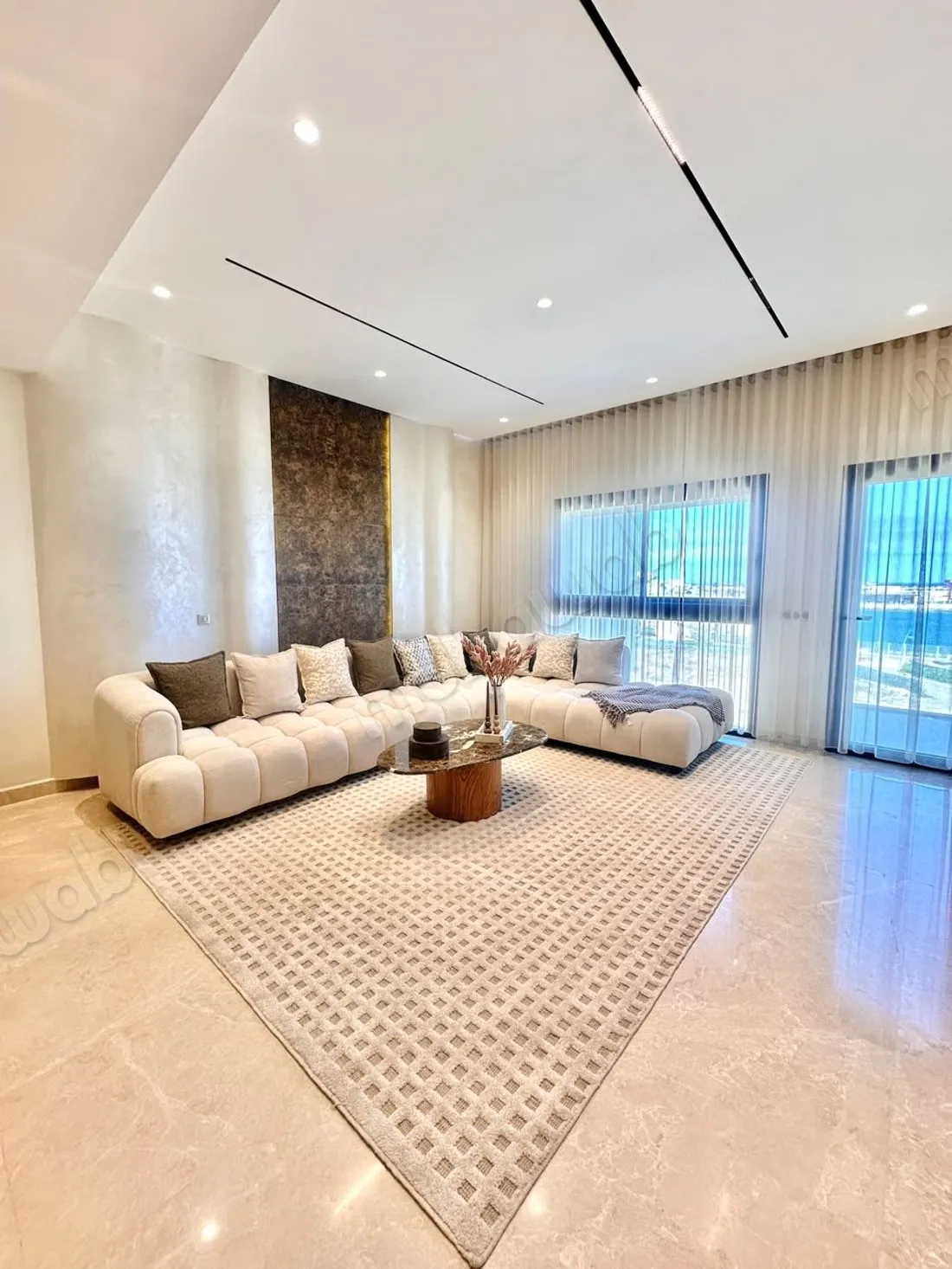 Luxueux appartement à louer à la Marina Bay - طنجة