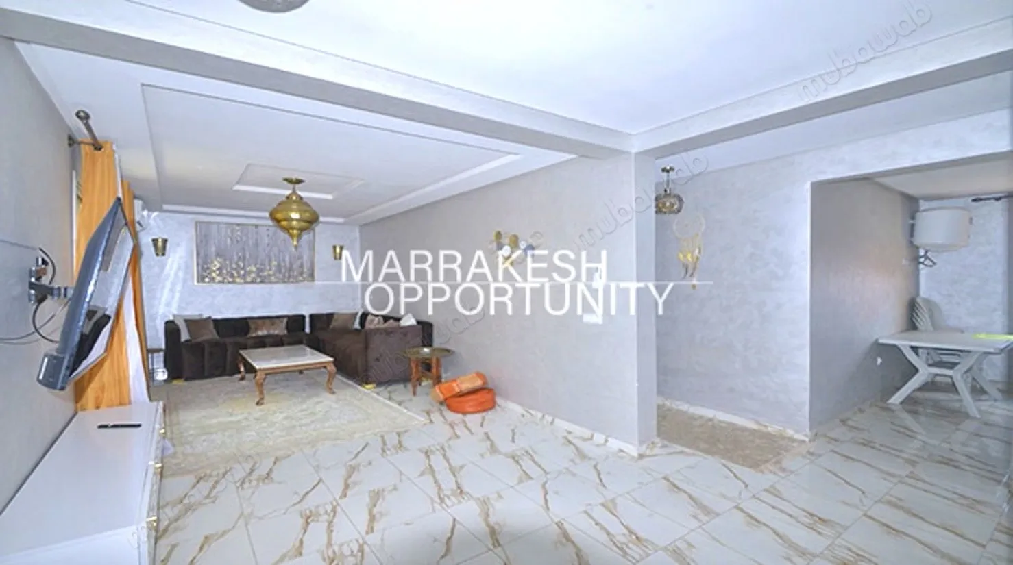 Appartement meublé à louer à Guéliz - مراكش (2)